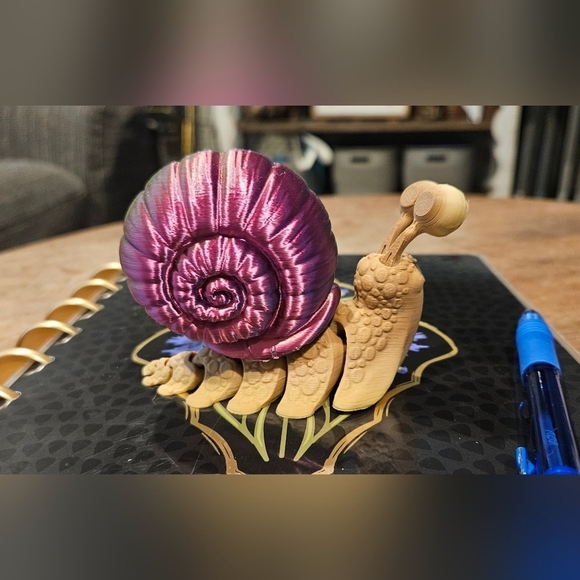 3d Printed Snail - Picture 5 of 7